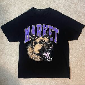 Chinatown Market Classic Beware T-Shirt, Large